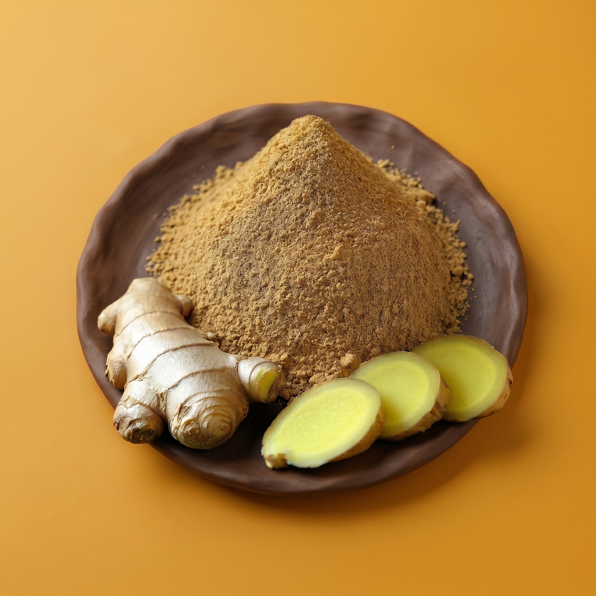 Dry Ginger and Ginger Powder